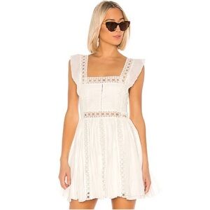 Free People Verona Lace Mini Dress